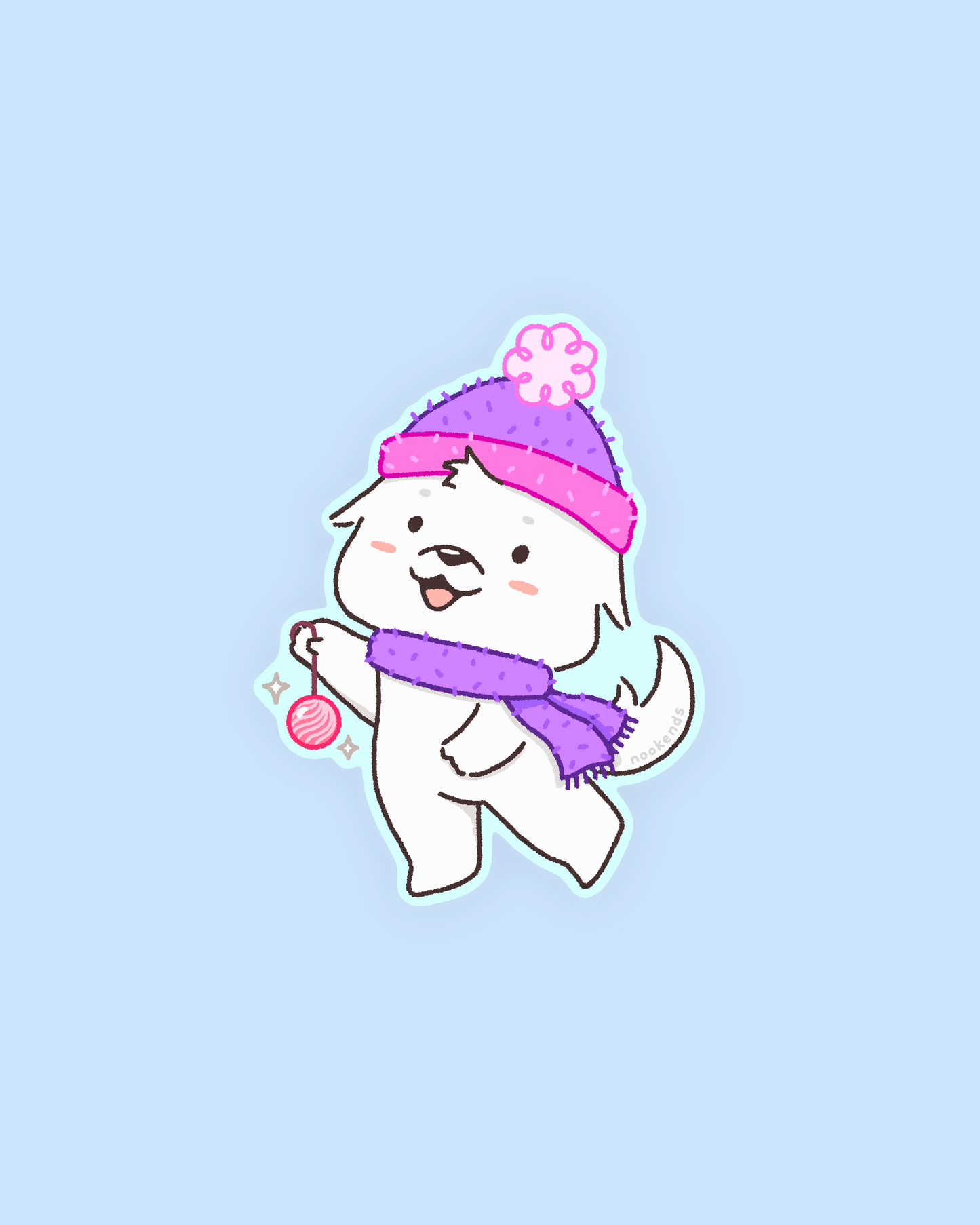 emmy's little ornament sticker