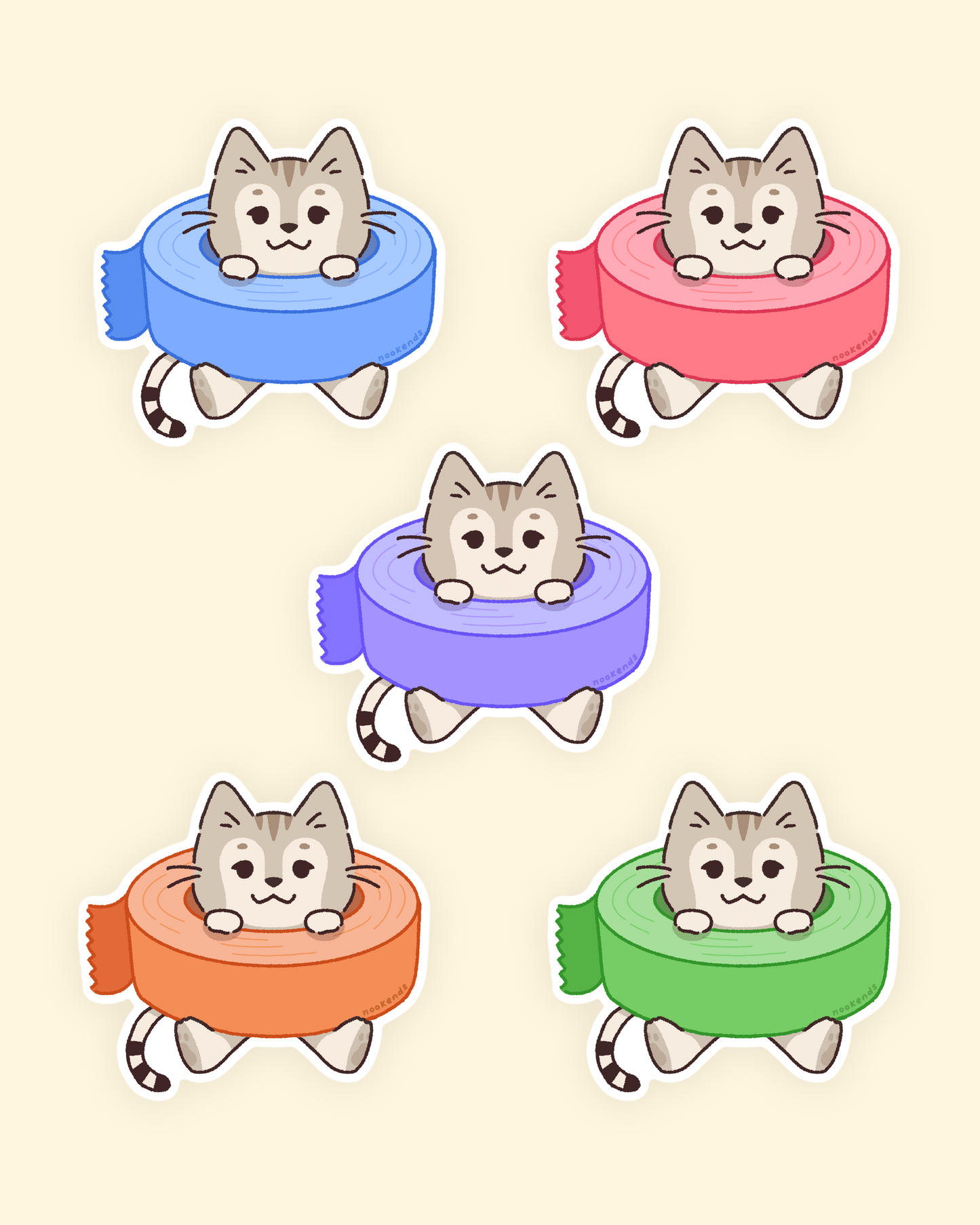 mira washi stickers