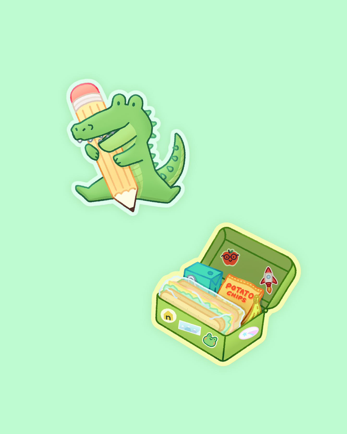 september 2026 looseleaf letters stickers