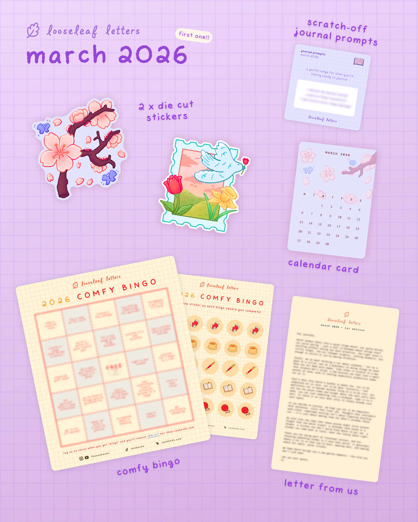 march 2026 looseleaf letter