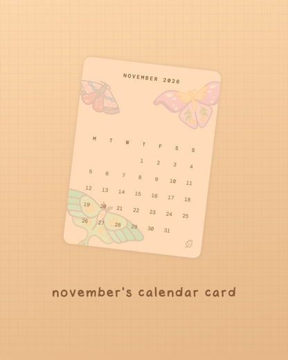 november 2026 looseleaf letter