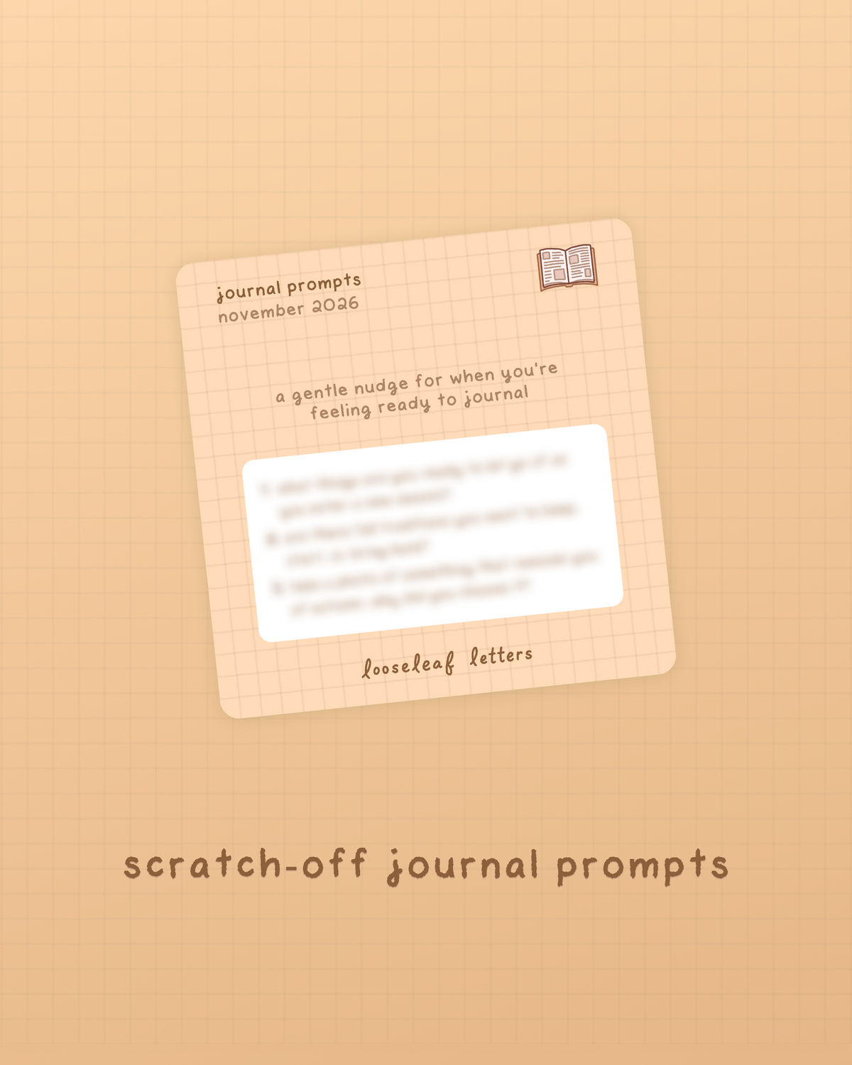 november 2026 looseleaf letter