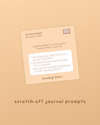 november 2026 looseleaf letter