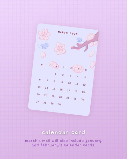 looseleaf letters mail club 💌