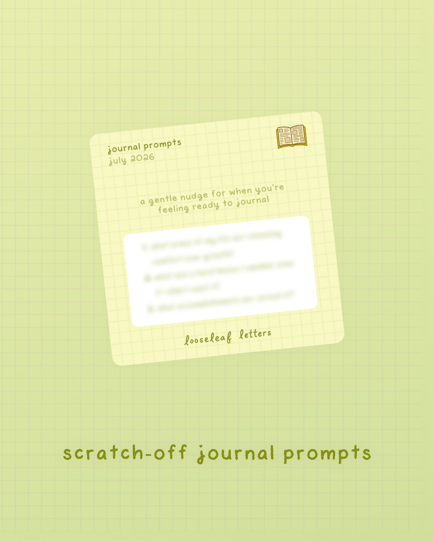 looseleaf letters mail club 💌