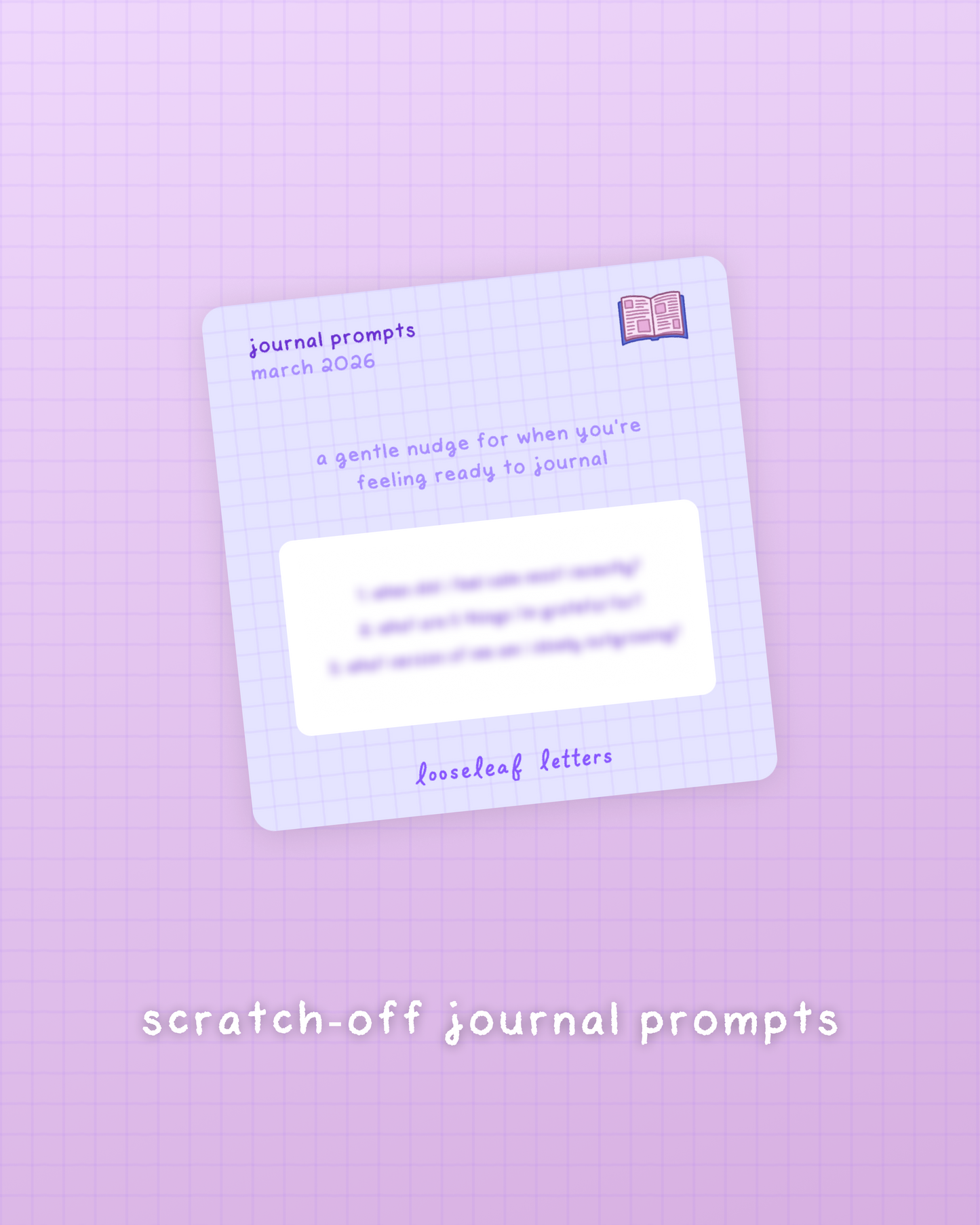 march 2026 looseleaf letter