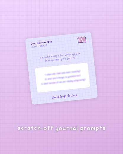 march 2026 looseleaf letter