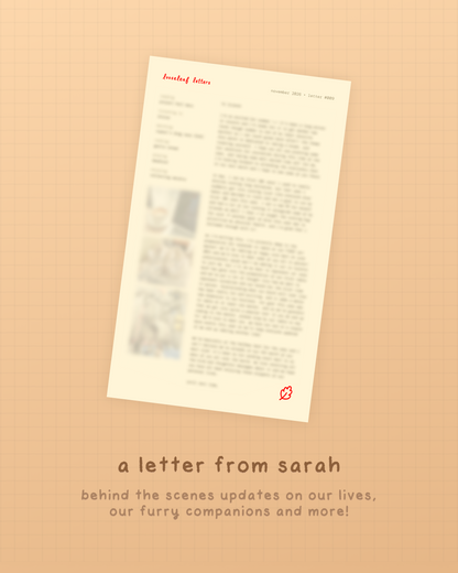 november 2026 looseleaf letter