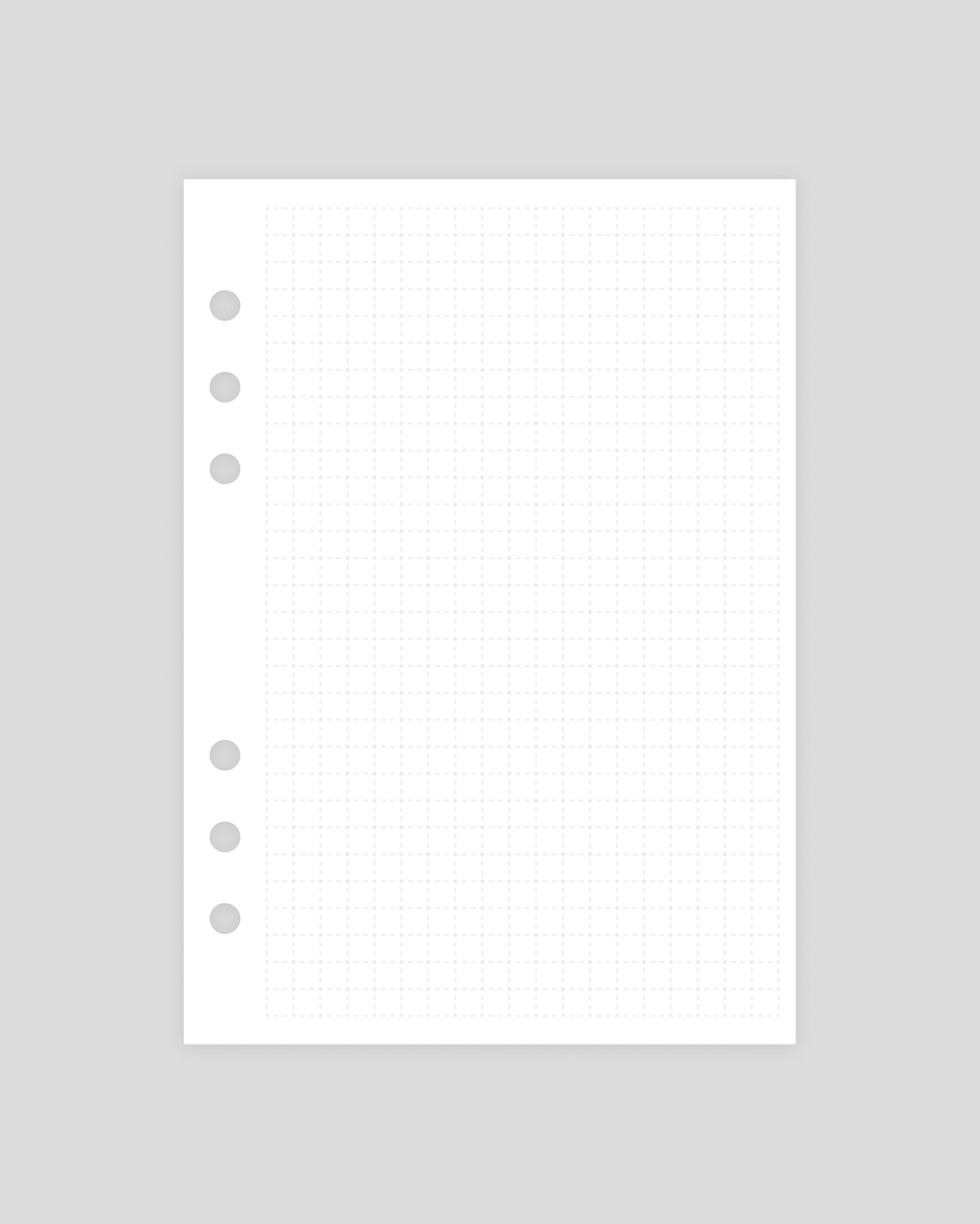 dash grid journal inserts FREEBIE