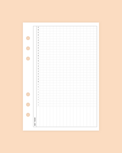 habit tracker journal inserts FREEBIE