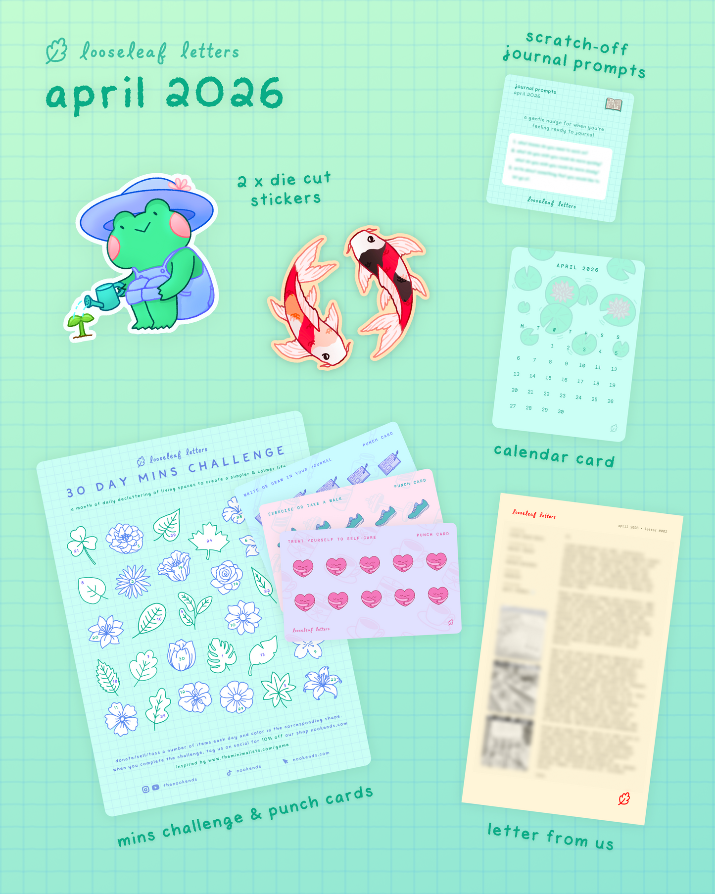 april 2026 looseleaf letter