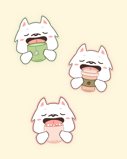 emmy's winter drinks stickers