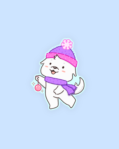 emmy's little ornament sticker