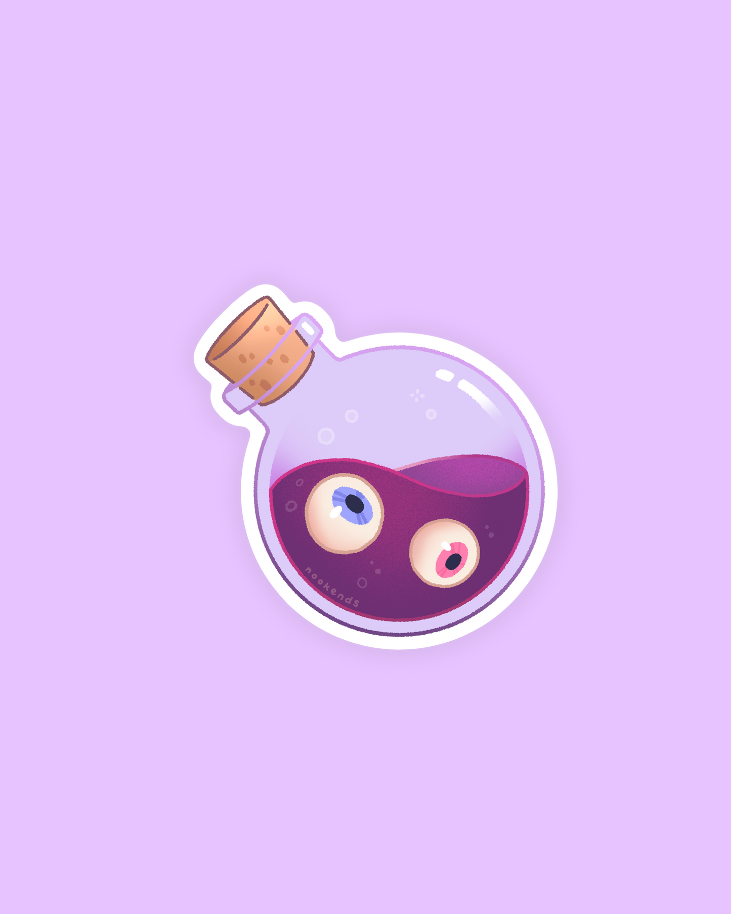 eyeball elixer sticker