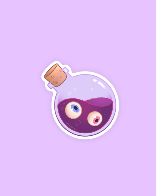 eyeball elixer sticker