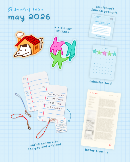 may 2026 looseleaf letter