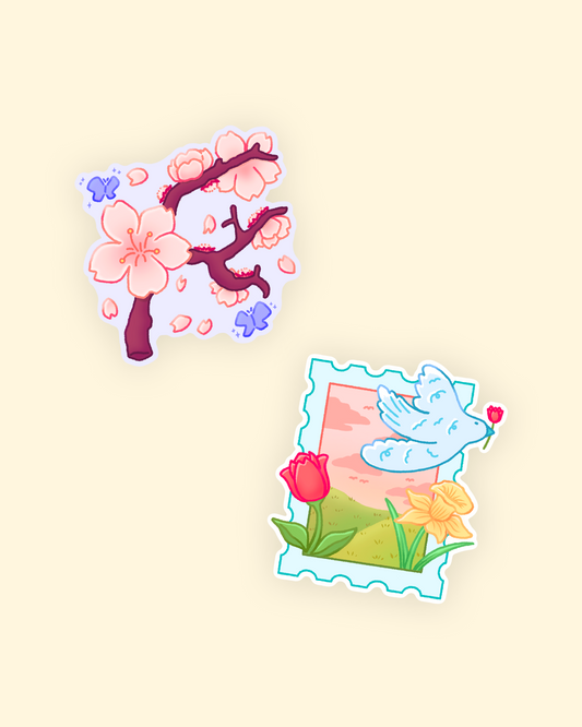 march looseleaf letters stickers