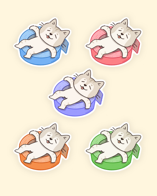 mellow washi stickers