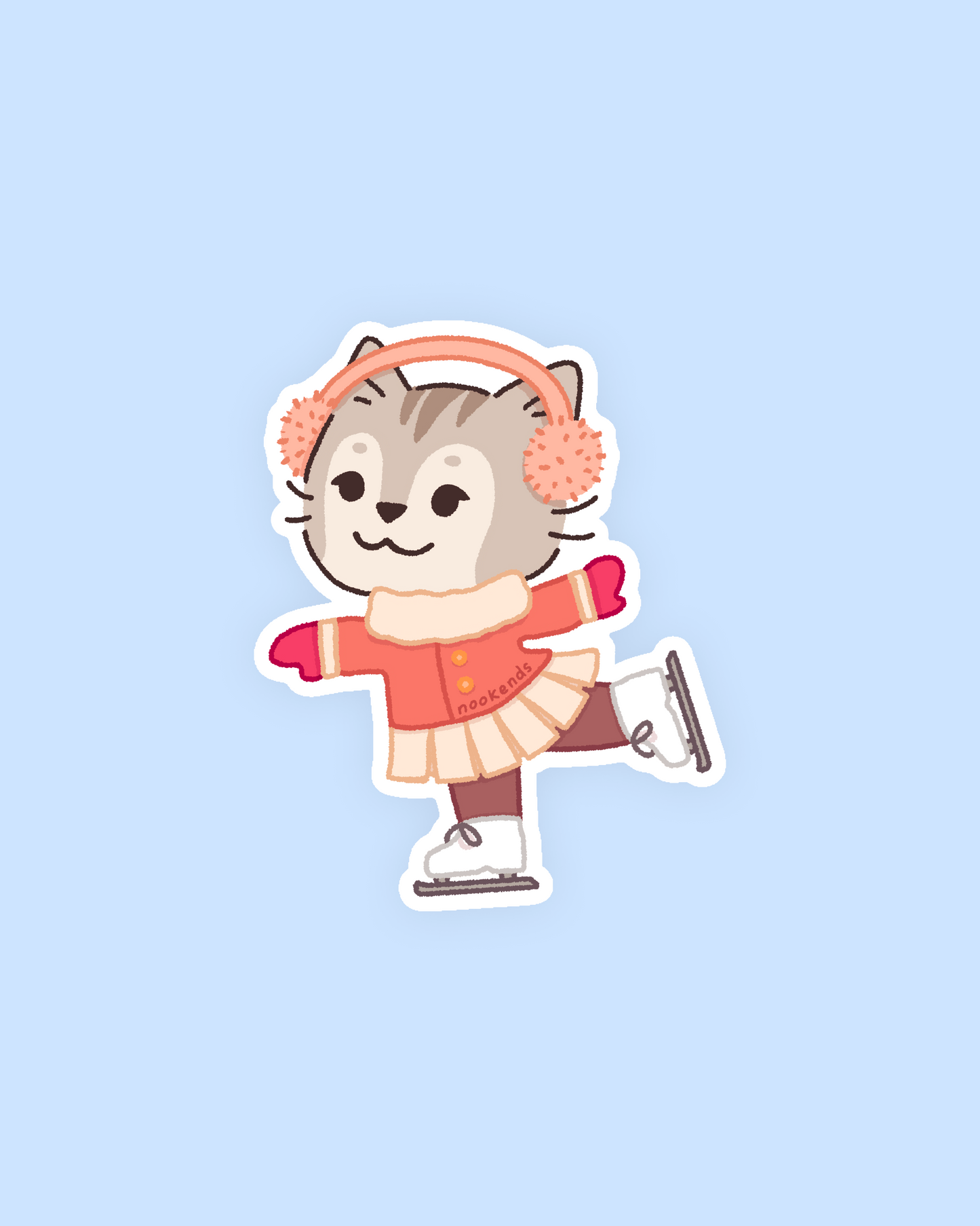 mira on ice sticker
