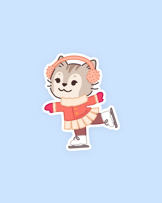 mira on ice sticker