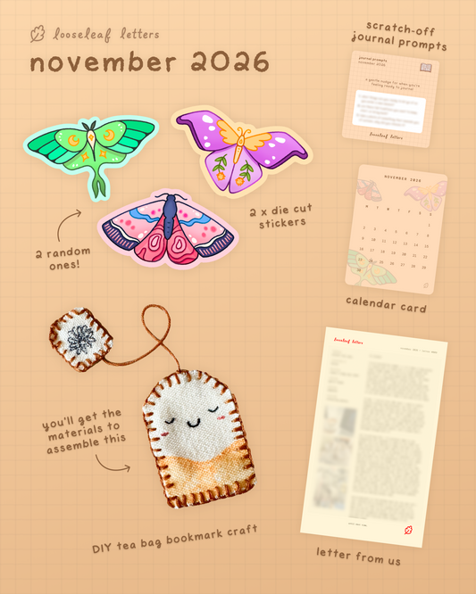 november 2026 looseleaf letter