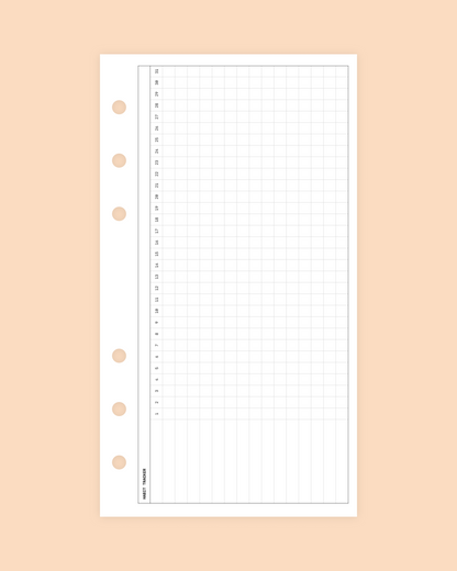 habit tracker journal inserts FREEBIE