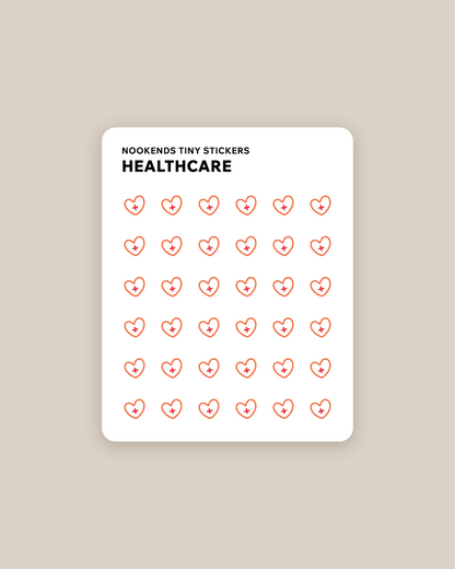 healthcare tiny stickers