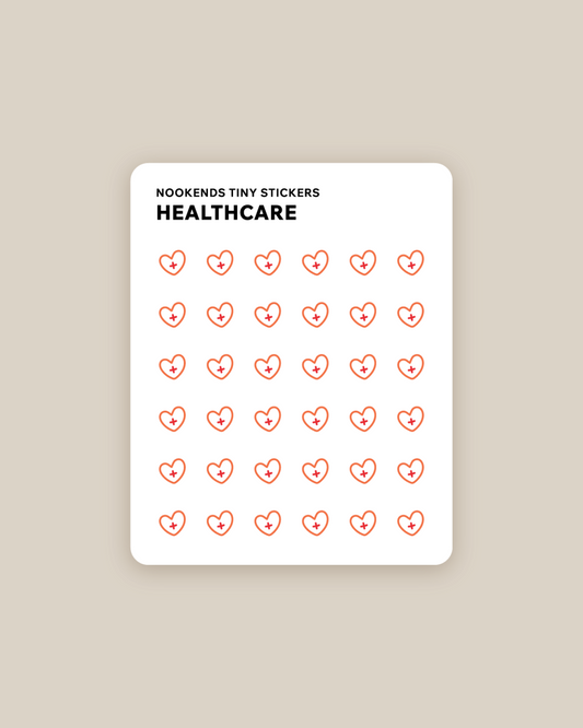 healthcare tiny stickers