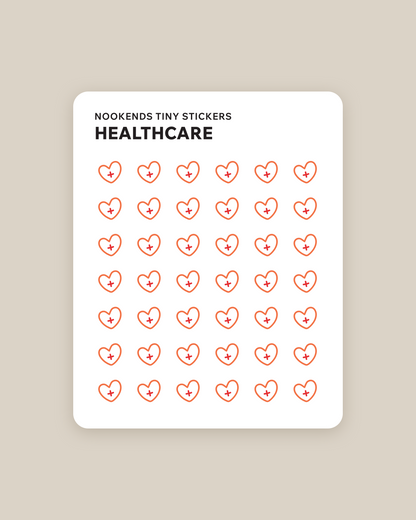 healthcare tiny planner stickers