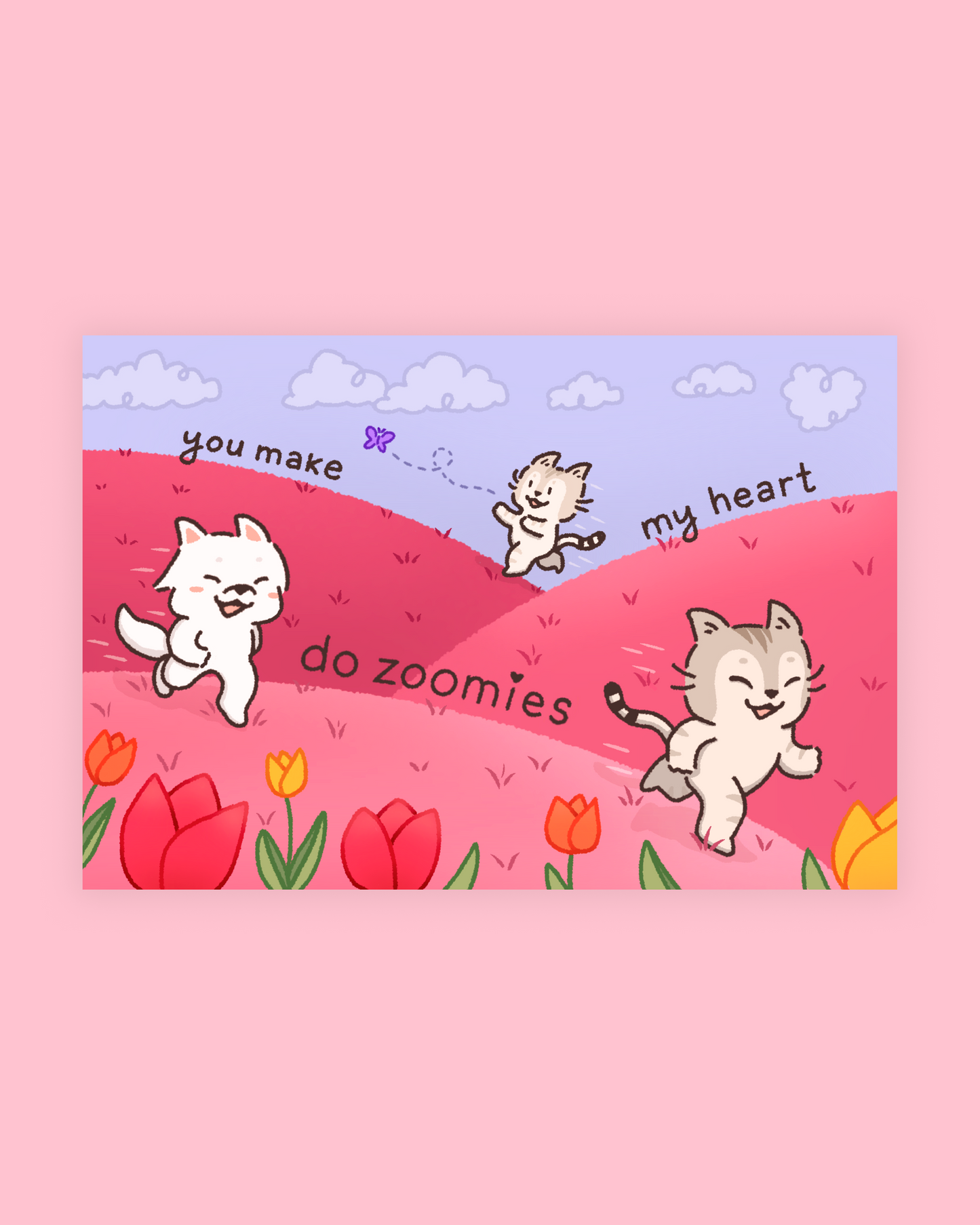 valentine's trio print