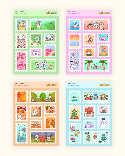 seasons sticker sheets