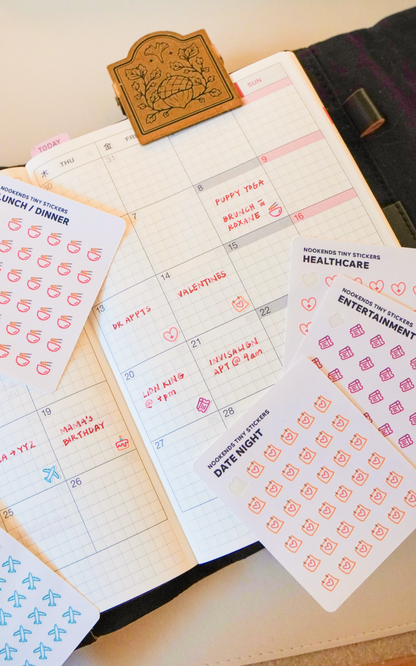 date night tiny stickers