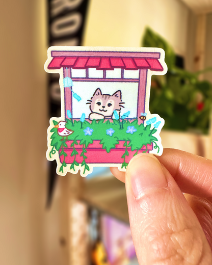 mira windowsill sticker