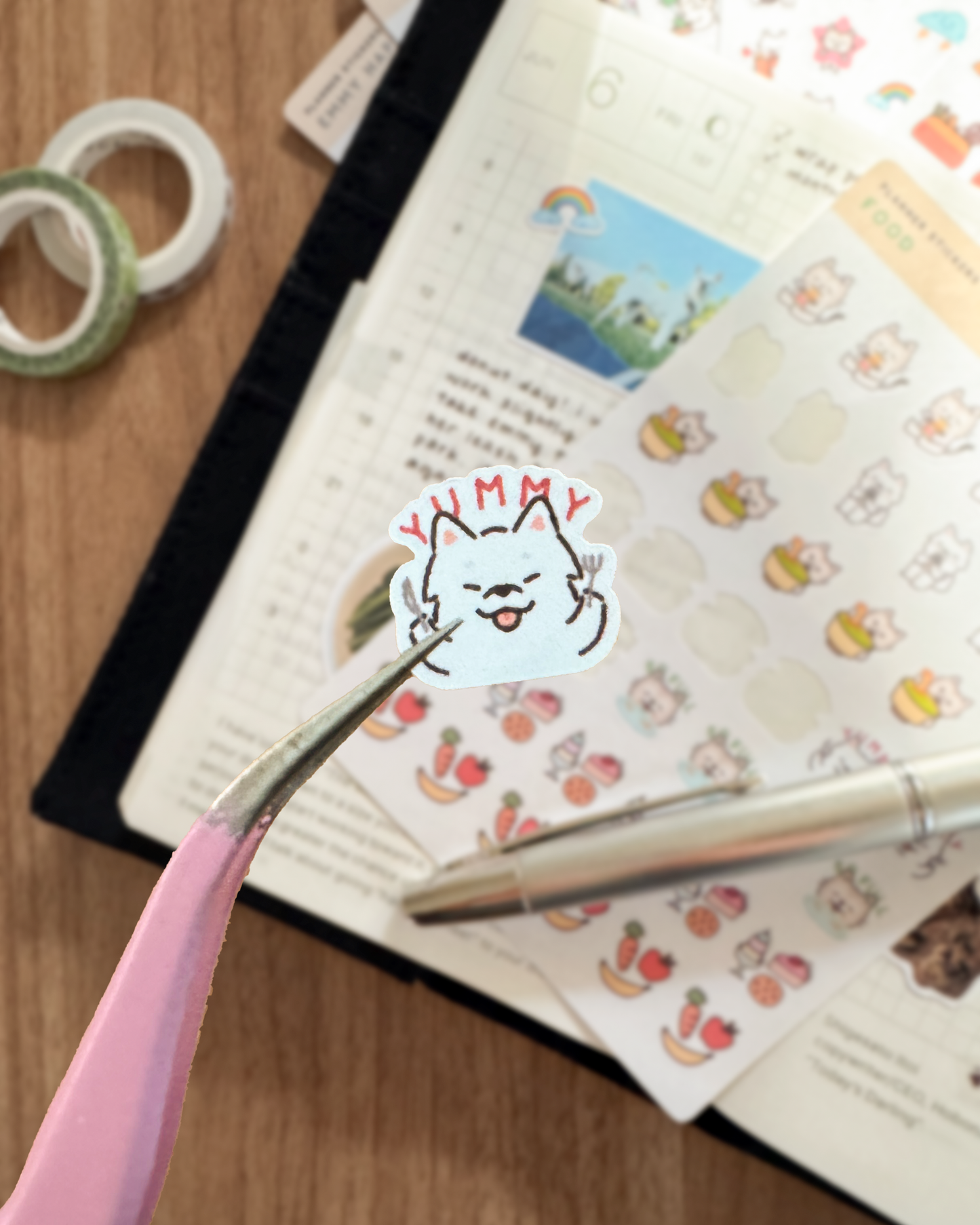 spooky planner stickers