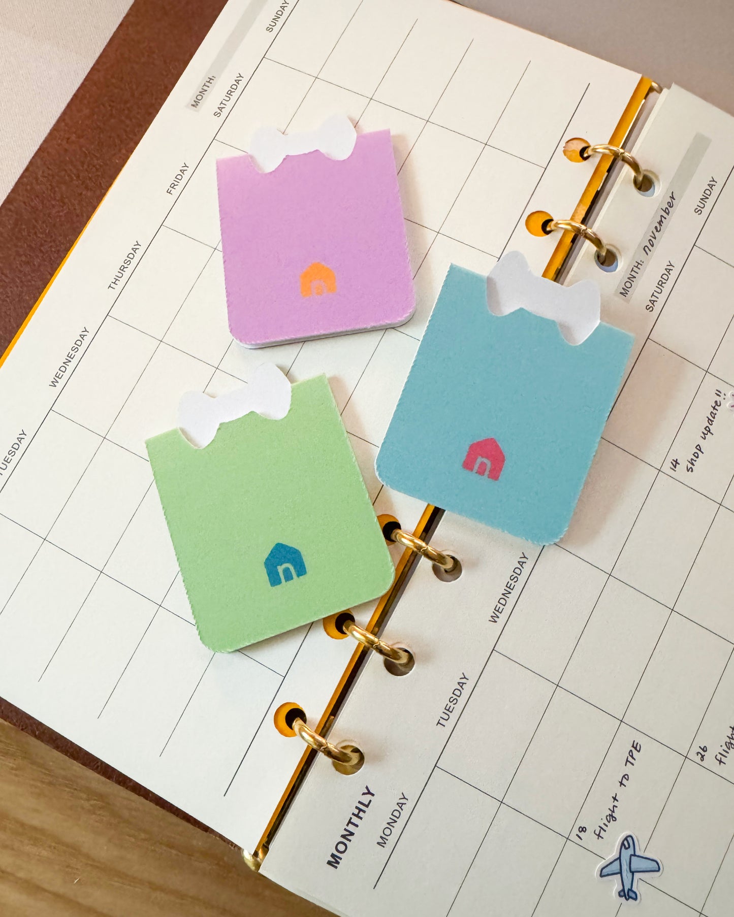 trio reading magnetic bookmarks