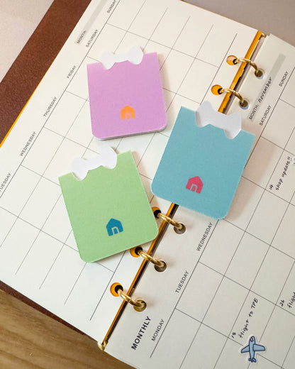 trio reading magnetic bookmarks