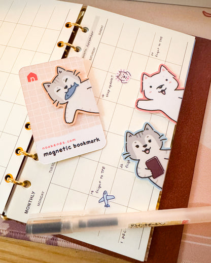 trio side peek magnetic bookmarks