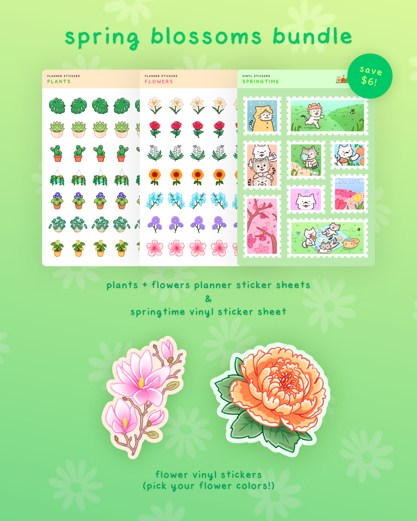 spring blossoms bundle