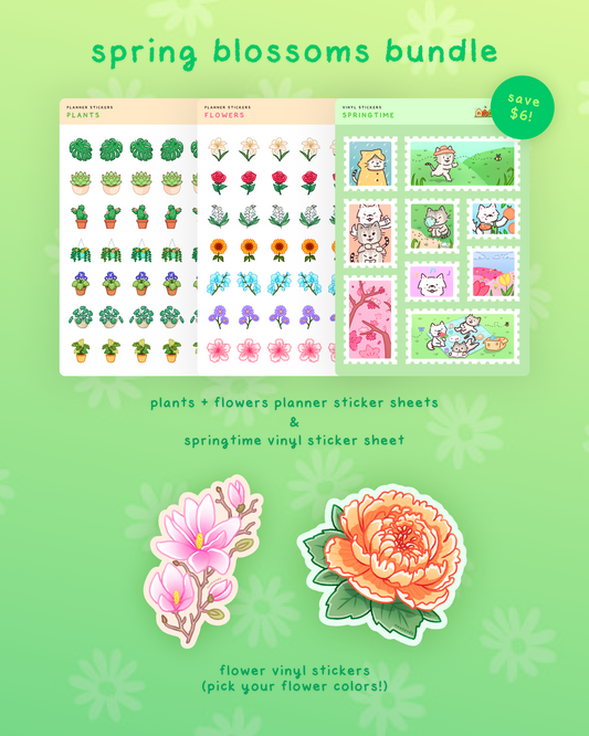 spring blossoms bundle